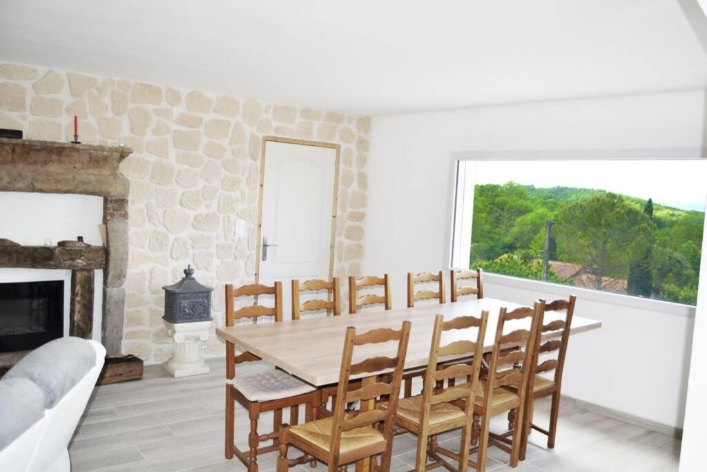 Villa Complete Au Calme Avec Vue Imprenable Beausemblant Exterior photo